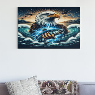 Affiche Majestic Eagle Catch