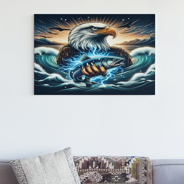 Affiche Majestic Eagle Catch (Créateur téléchargé)