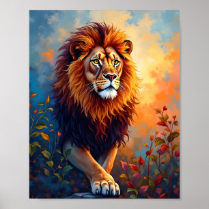 Affiche Majestic Lion