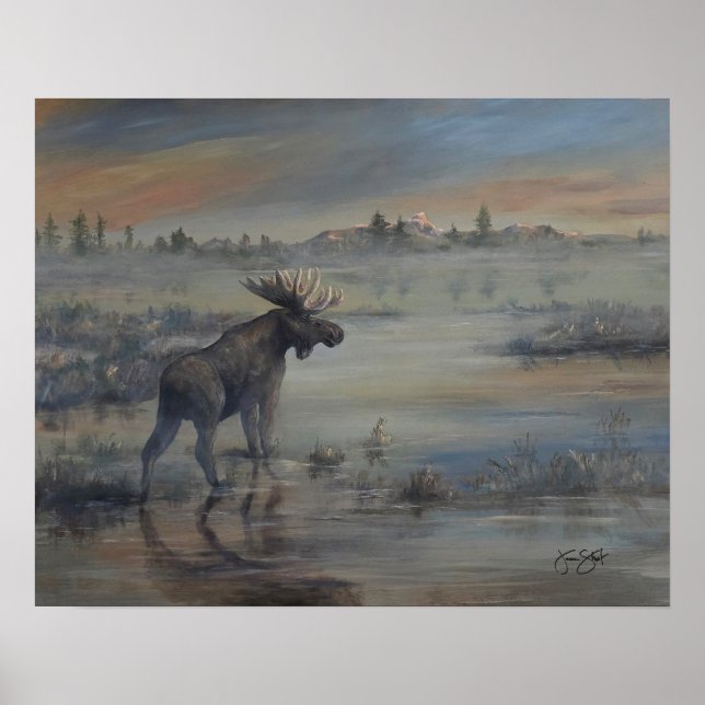 Affiche Majestic Moose (Devant)