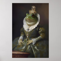Affiche Majestic Queen Frog