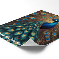 Majestic Splendor : Le paon de Boho