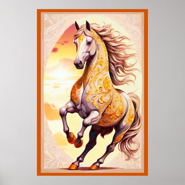Affiche Majestic Stallion, (Devant)