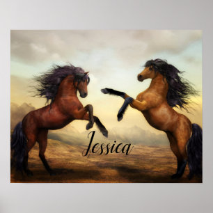 Affiche Majestic Stallions