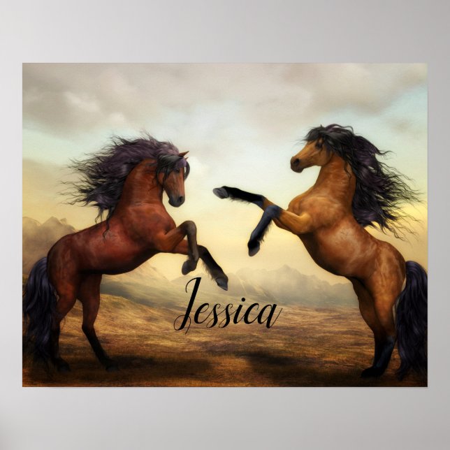 Affiche Majestic Stallions (Devant)