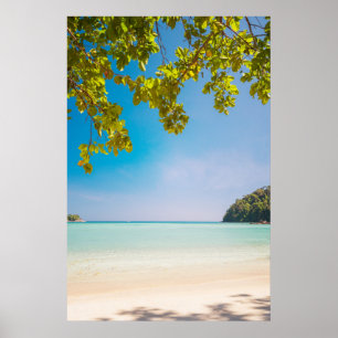 Affiche Majestic Tropical Beach Photo - Îles Surin