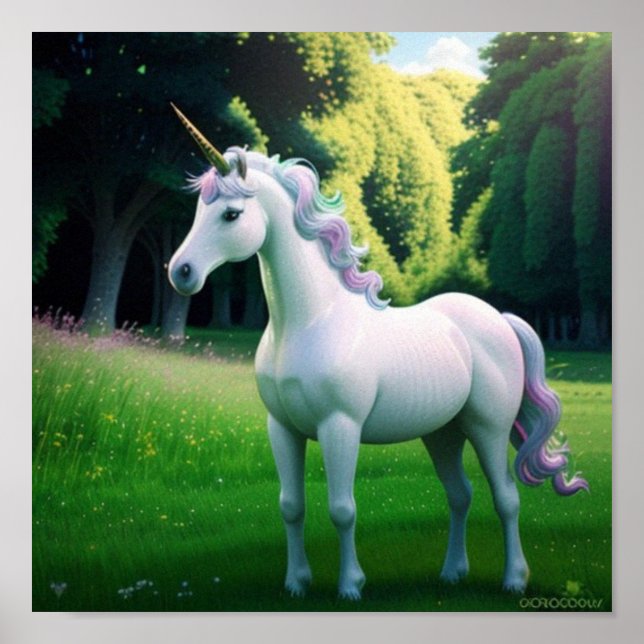 Affiche Majestic Unicorn (Devant)