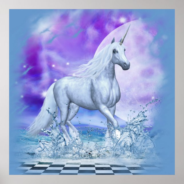 Affiche Majestic Unicorn (Devant)