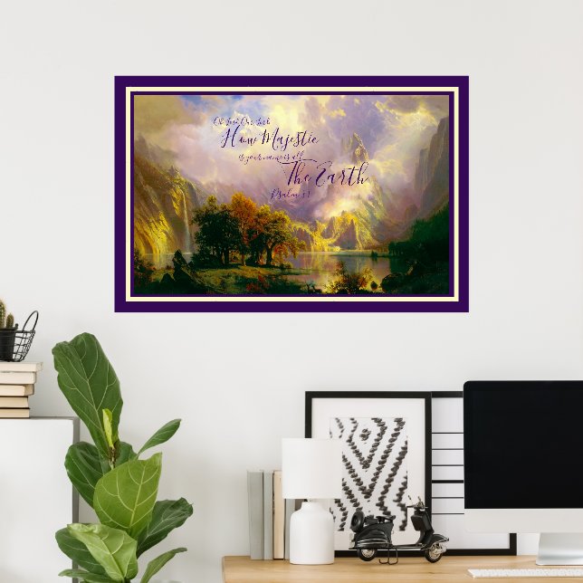 Affiche Majestueux  (Bureau à domicile)