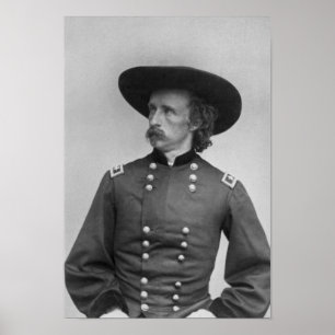 Affiche Major général George Armstrong Custer