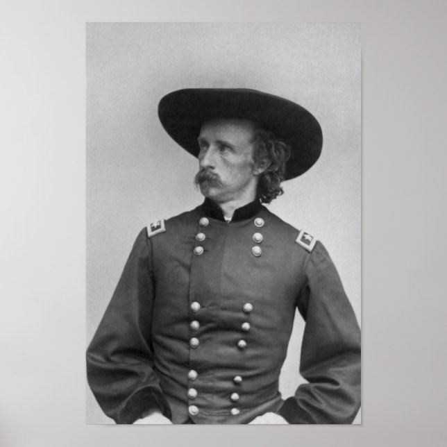 Affiche Major général George Armstrong Custer (Devant)