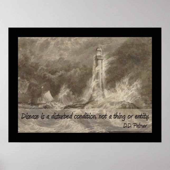 Affiche Maladie est une maladie perturbée État de santé Po (Devant)