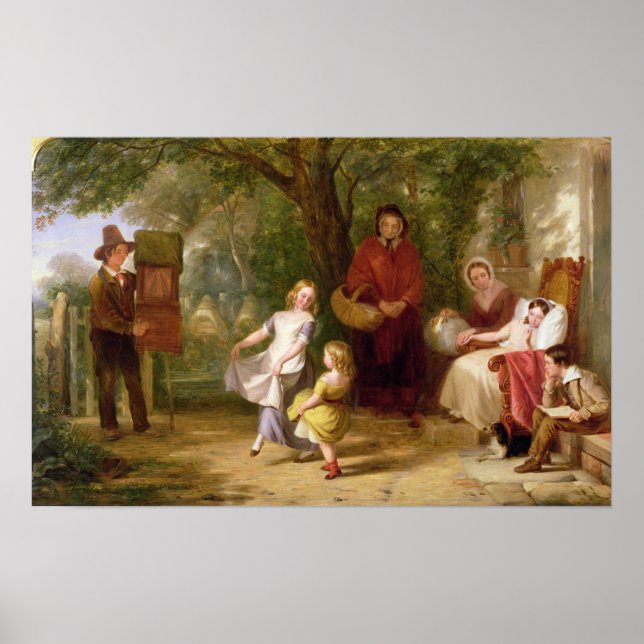 Affiche Maladie et santé, 1843 (Devant)