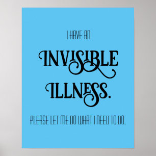 Affiche Maladie invisible