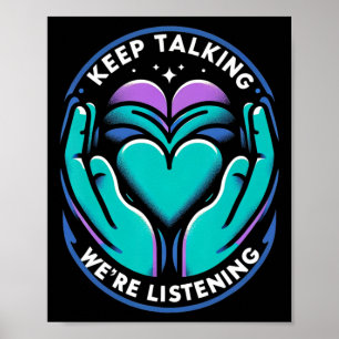 Affiche Maladie Mentale Relèvement Voyage Suicide Tvp Accu