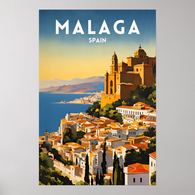 Affiche Malaga (Devant)