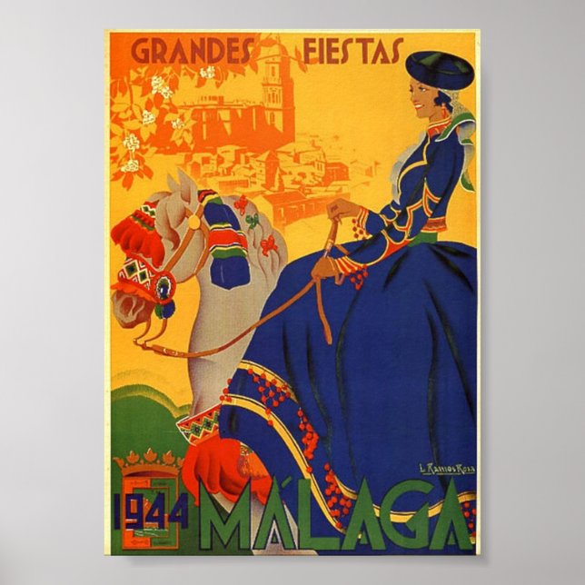 AFFICHE MALAGA (Devant)