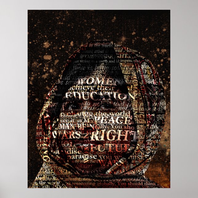 Affiche Malala - Tout ce que je veux, c'est une éducation  (Devant)