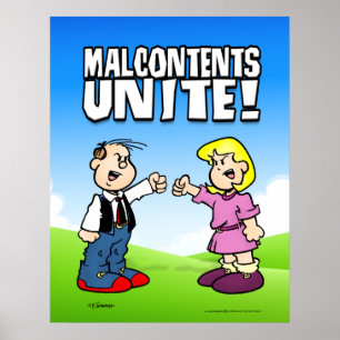 Affiche Malcontent Unite