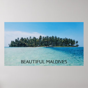 Affiche Maldives