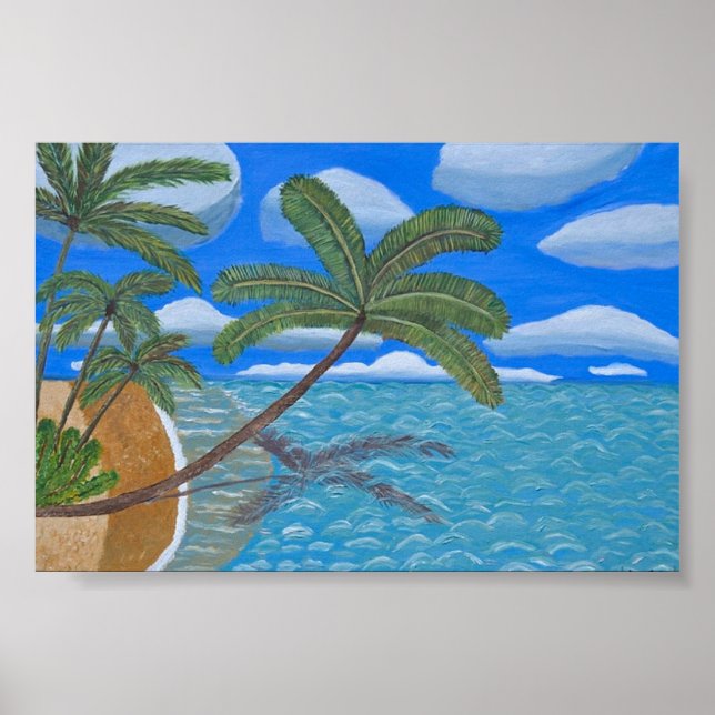 Affiche Maldives (Devant)