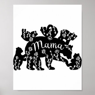 Affiche Mama Bear Png JPG Pdf Files, Mama Bear Bear