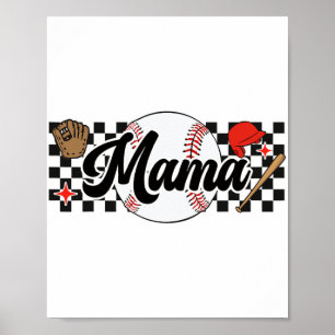 Affiche Mama Jeu Vibes Fête des mères Fête des femmes Base