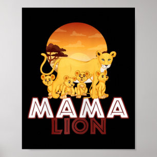 Affiche Mama Lion