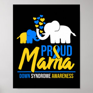 Affiche Mama Maman Journée de sensibilisation au syndrome