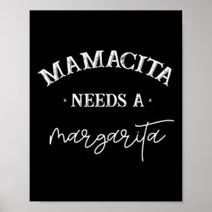 Affiche Mamacita A Besoin D'Une Margarita Women Cinco De M
