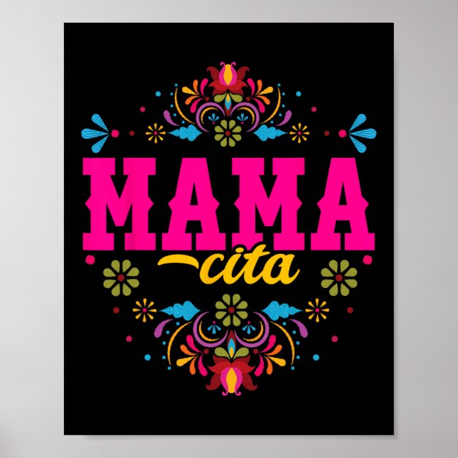 Affiche Mamacita Première Fête d'Anniversaire Pour Femmes  (Devant)