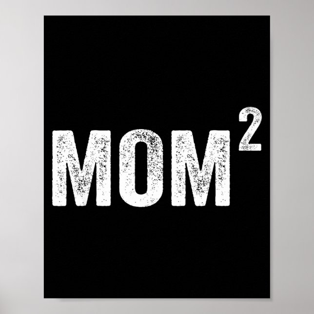 Affiche Maman2 maman de 2 enfants garçons filles mère (Devant)