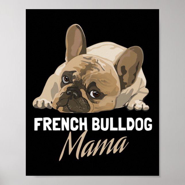 Affiche Maman Amateurs de taureau de chien taureau (Devant)