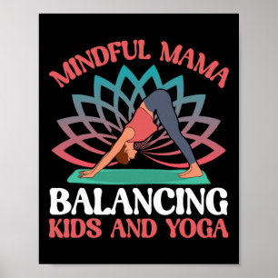 Affiche Maman attentive à Lancing Enfants et yoga maman 