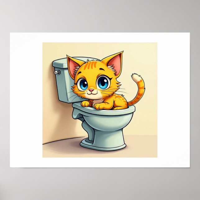 Affiche Maman au chat (Devant)