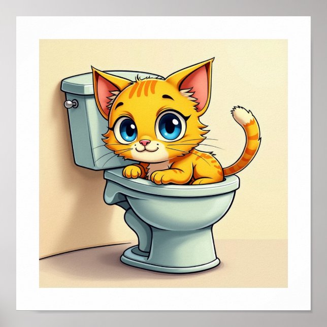 Affiche Maman au chat (Devant)