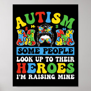 Affiche Maman autiste Certaines personnes regardent vers l
