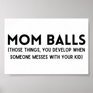 Affiche Maman Balls