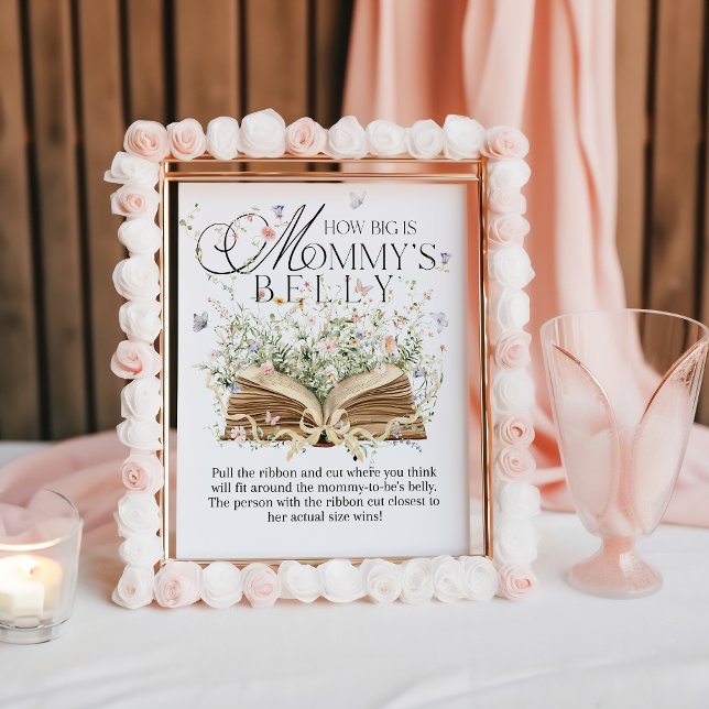 Affiche Maman Belly Nouveau chapitre thème du livre Fleur  (Créateur téléchargé)