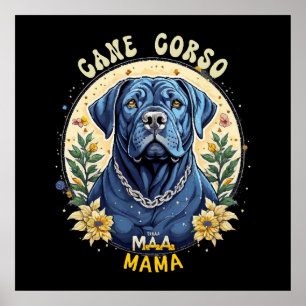 Affiche Maman Cane Corso