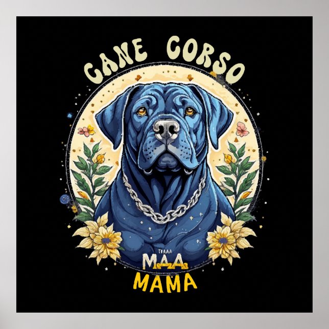 Affiche Maman Cane Corso (Devant)