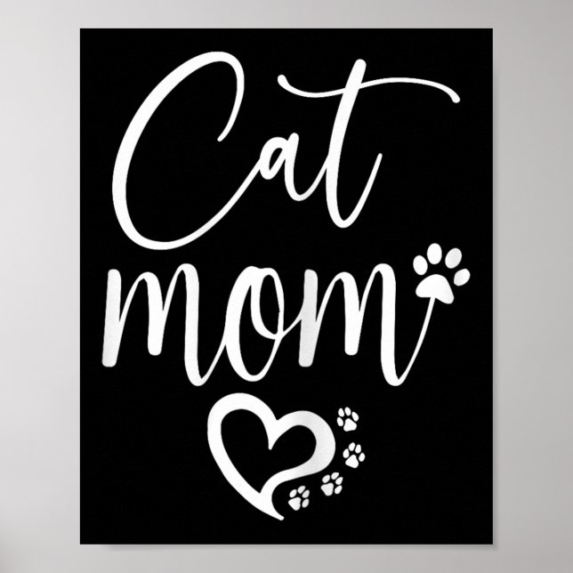 Affiche Maman chat  (Devant)