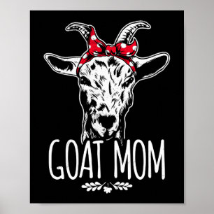 Affiche Maman chèvre Mama Bandana