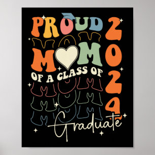 Affiche Maman Cl De 2024 Senior 24 Graduate Graduation Gro