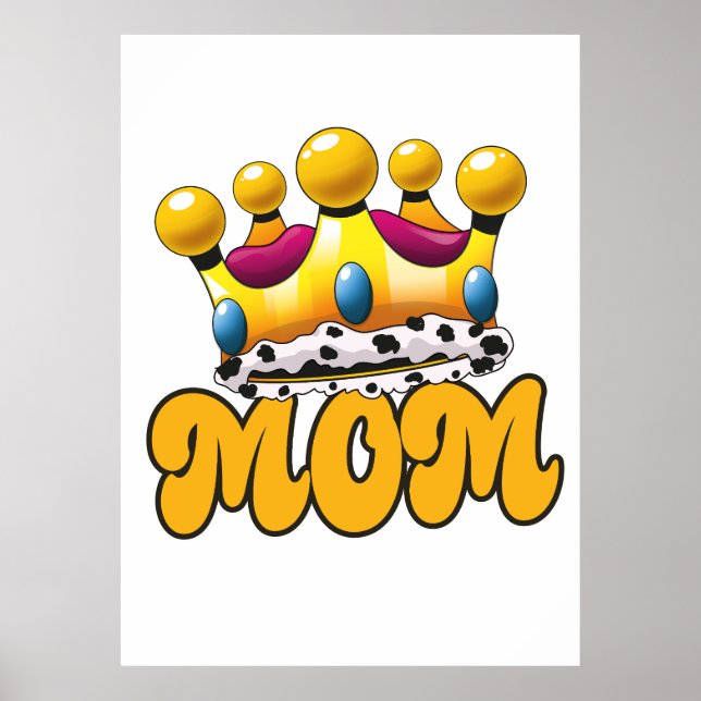 Affiche Maman couronne de Queens (Devant)