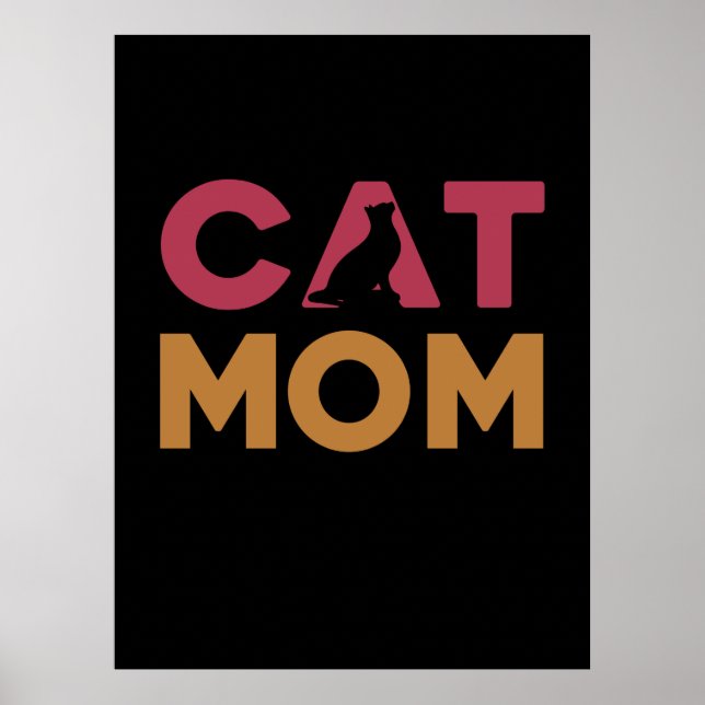 Affiche Maman de chat (Devant)