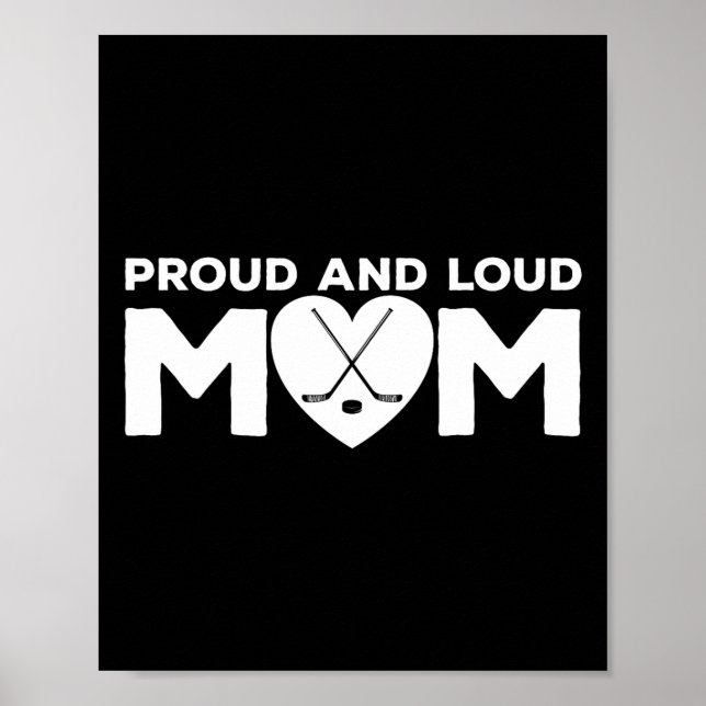 Affiche Maman de hockey sur gazon  (Devant)