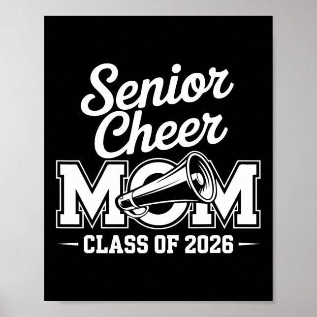 Affiche Maman de l'équipe de cheerleading Senior 2026 Remi (Devant)