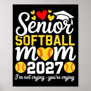 Affiche Maman de softball de la promotion 2027 remise des