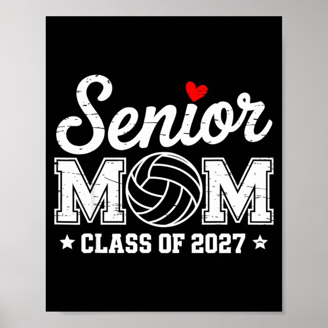Affiche Maman de volley-ball senior promotion 2027 (Devant)